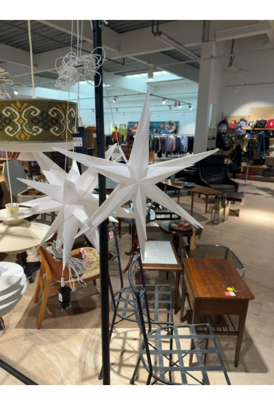 Julestjerne lampe